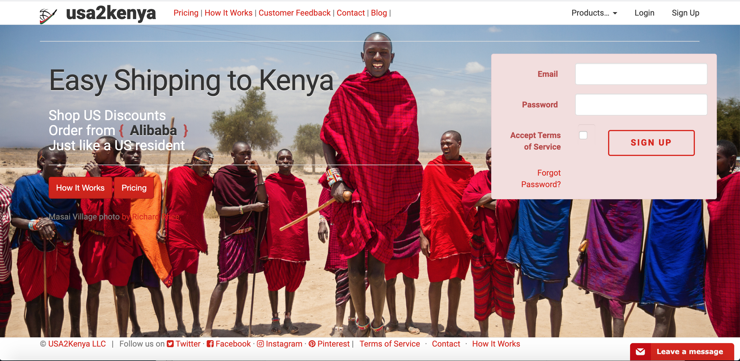 USA2KENYA Main Page